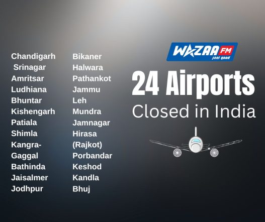 24 Airport Closed in India